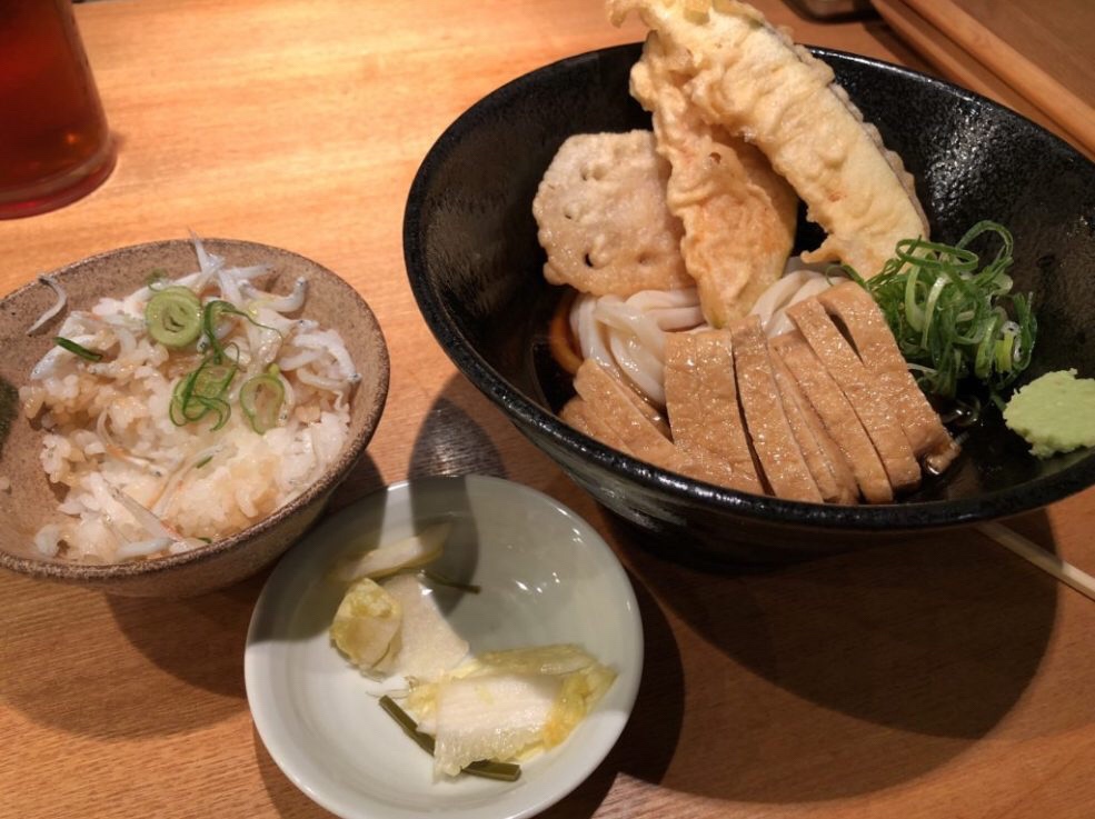 本町製麺所天本店　本日の定食