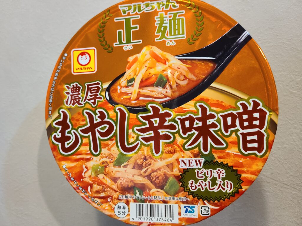 東洋水産　マルちゃん正麺 カップ 濃厚もやし辛味噌