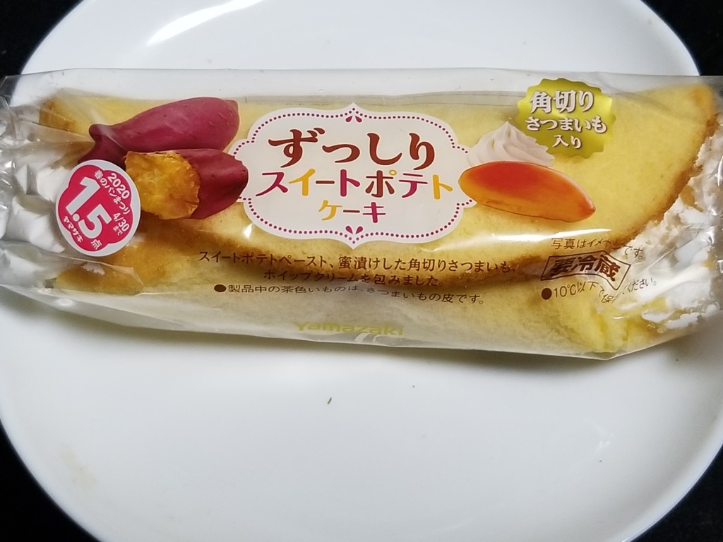 ヤマザキ ずっしりスイートポテトケーキ