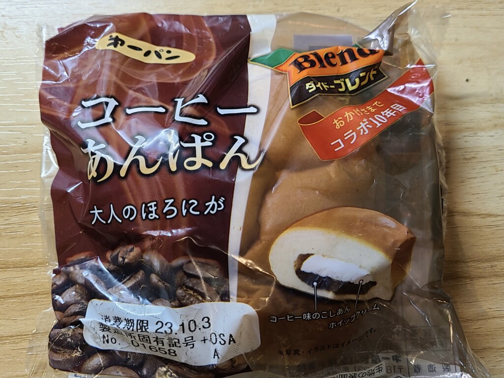 第一パン　ダイドーブレンドコーヒーあんぱん