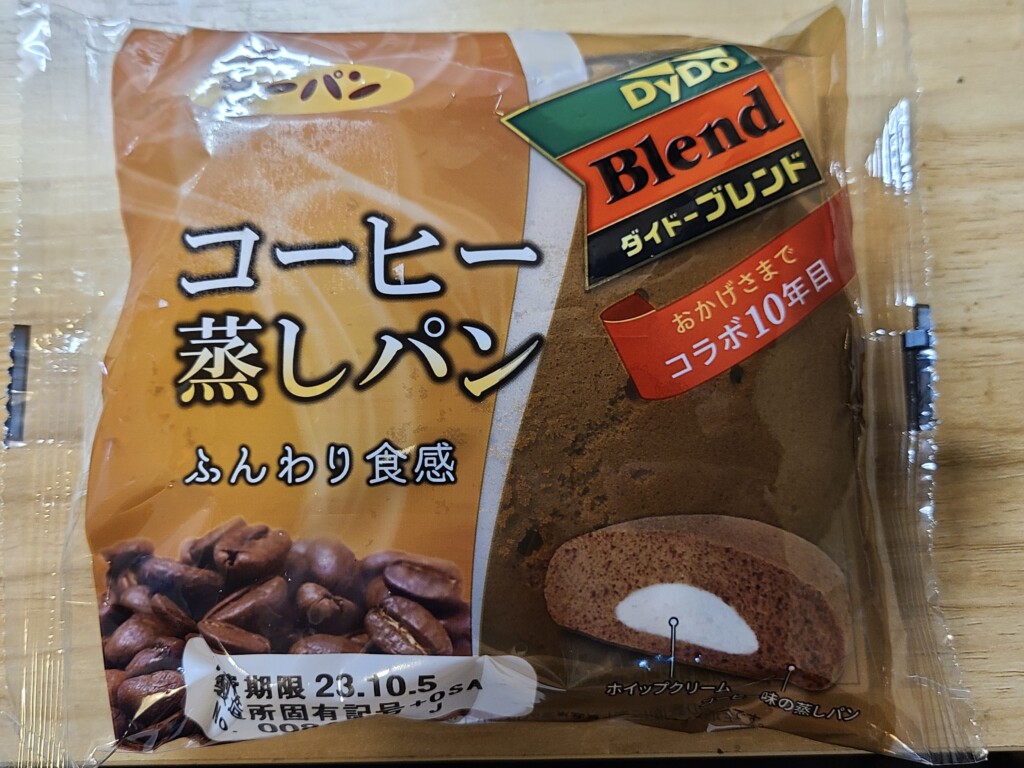 第一パン ダイドーブレンドコーヒー蒸しパン