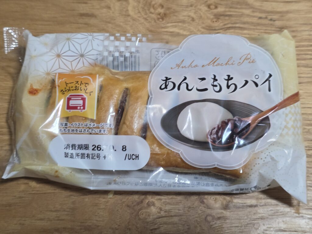 敷島製パン　あんこもちパイ