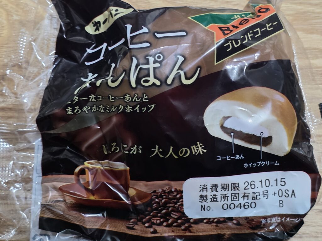 第一パン ダイドーブレンドコーヒーあんぱん