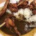 カレーショップ　辛来飯　チキンとウインナーカレー